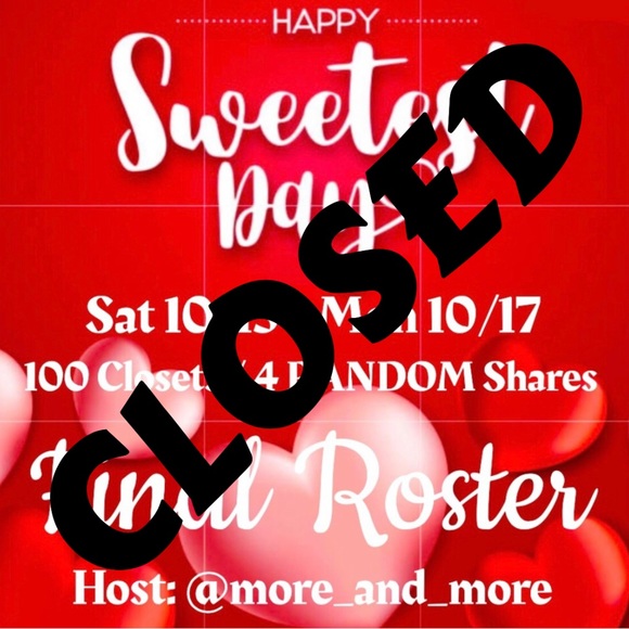 Share Event Other - 1 still needs to share